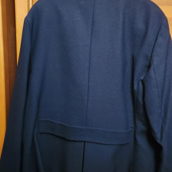 Talbots Blue Wool Blazer - Picture 2 of 2